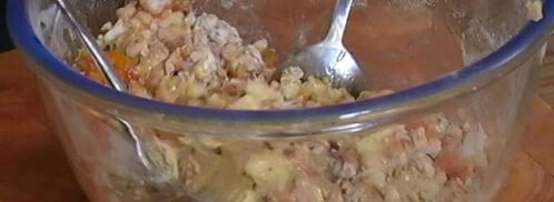 маффины с бананом и курагой. Шаг 6