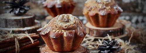 маффины с бананом. Шаг 7