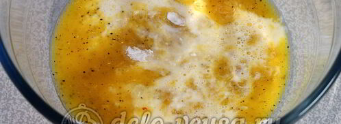 маффины с кукурузой и зеленью. Шаг 2