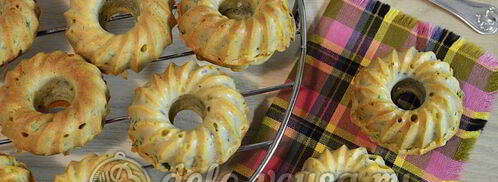 маффины с кукурузой и зеленью. Шаг 7