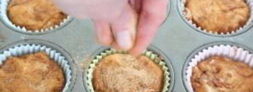 маффины с мускатным орехом и корицей. Шаг 4