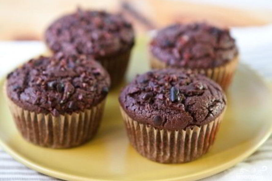 Рецепт маффины с шоколадом классические