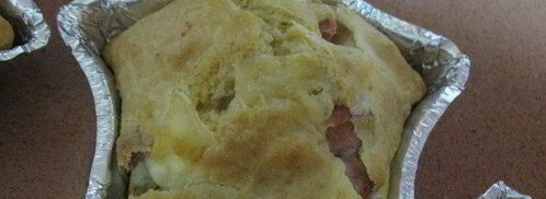 маффины с сыром и ветчиной. Шаг 7