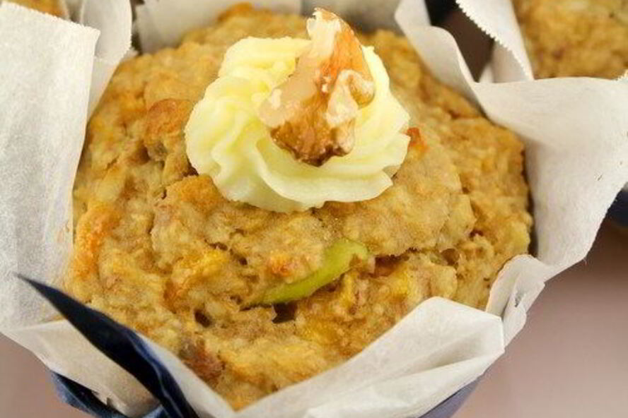 Рецепт маффины с цукини и лимоном