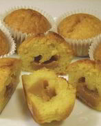 Маффины с вареной сгущенкой