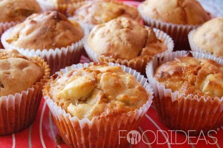 Рецепт маффины с яблоками