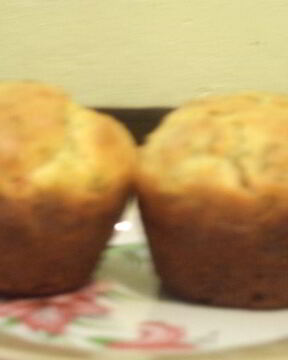 Маффины со слабосоленой семгой