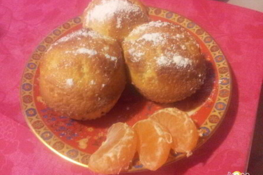 Рецепт мандариновые маффины