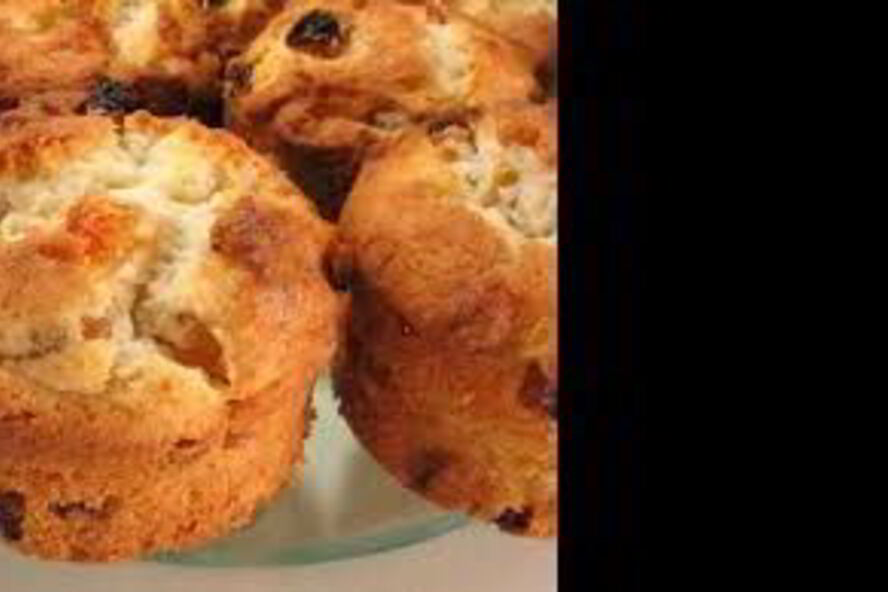 Рецепт нежные творожные маффины