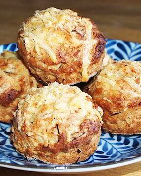 Пикантные маффины с картофелем и сыром