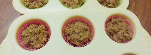 полезные маффины на отрубях и кефире. Шаг 9