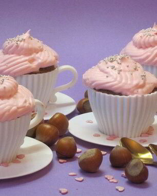 Шоколадно-ореховые маффины