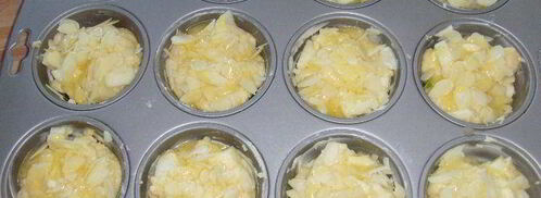 сливочные маффины. Шаг 4