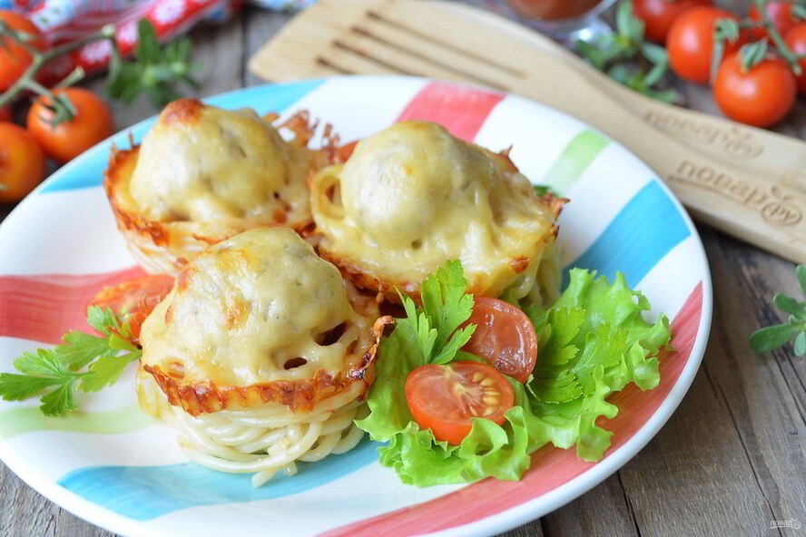 Рецепт закусочные маффины гнезда