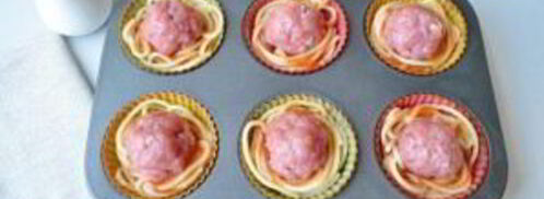 закусочные маффины гнезда. Шаг 4