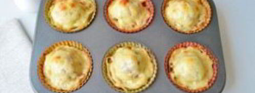 закусочные маффины гнезда. Шаг 6