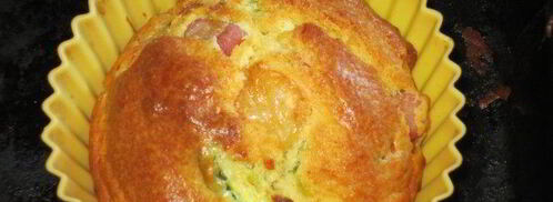 закусочные маффины с беконом и цукини. Шаг 7