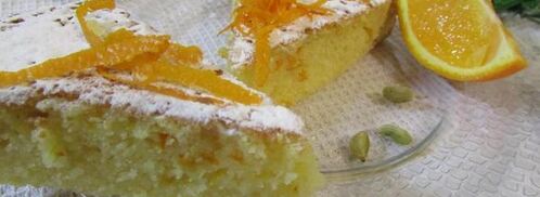 апельсиновый манник. Шаг 9