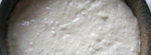 манник на кефире без яиц. Шаг 5