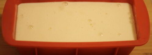 манник на кефире с яблоками. Шаг 9