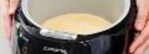 манник на кефире в мультиварке. Шаг 5