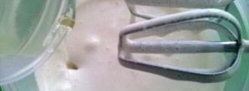 манник на молоке. Шаг 2