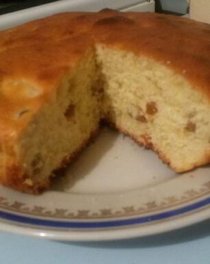 Манник с изюмом и курагой