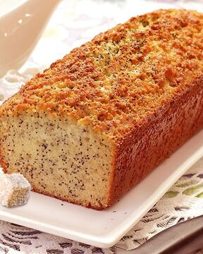 Манник с маком на молоке в духовке