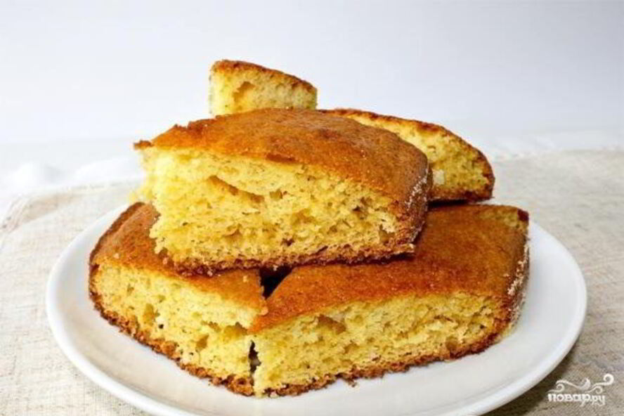 Рецепт манник со сметаной