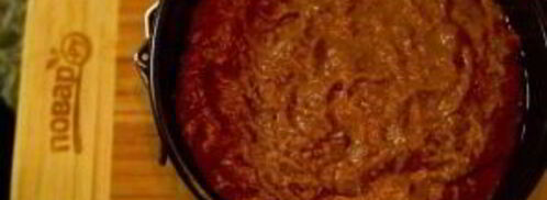 постный шоколадный манник с миндалем. Шаг 5