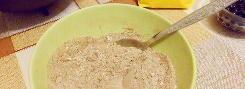 постный шоколадный манник. Шаг 4