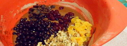 постный шоколадный манник. Шаг 7