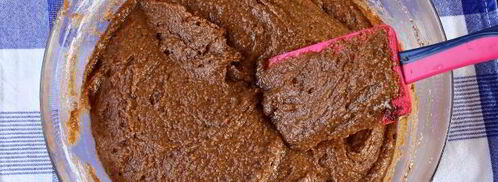 шоколадный манник с вишней. Шаг 8