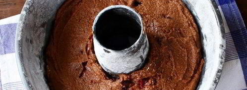 шоколадный манник с вишней. Шаг 10