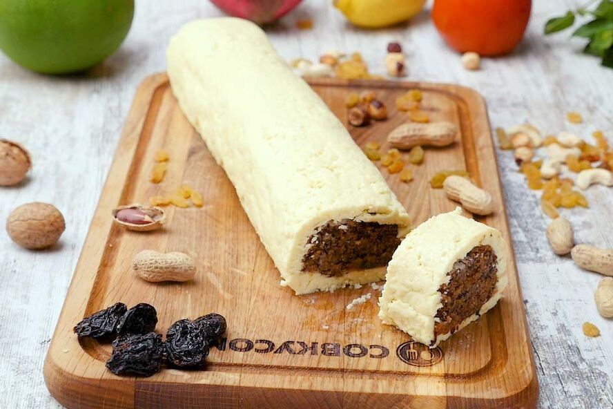 Рецепт марципановый рулет