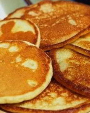 Банановые оладьи без муки