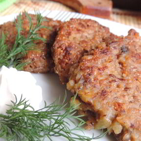 Гречневые оладьи