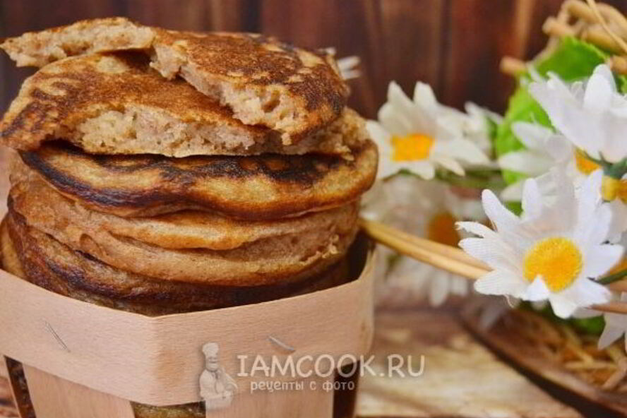 Рецепт гречневые оладьи из гречневой муки