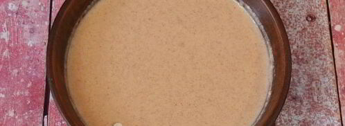 гречневые оладьи из гречневой муки. Шаг 8