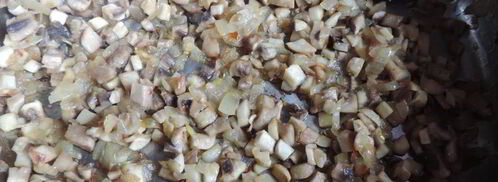 гречневые оладьи с грибами. Шаг 2