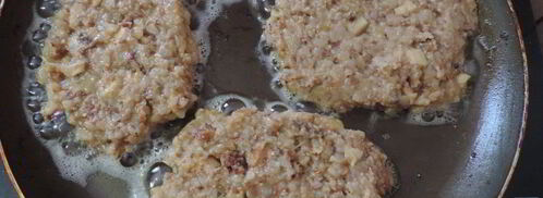 гречневые оладьи с грибами. Шаг 5