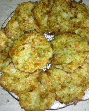 Кабачковые оладьи без муки