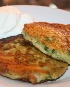 Кабачковые оладьи По-сельски
