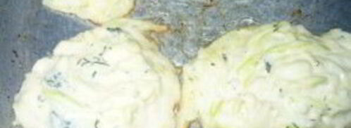 кабачковые оладьи с творогом. Шаг 3