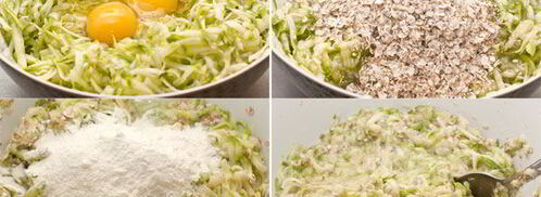 кабачковые оладьи. Шаг 2