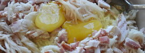 картофельные оладьи с беконом. Шаг 3