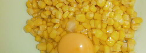 кукурузные оладушки. Шаг 3