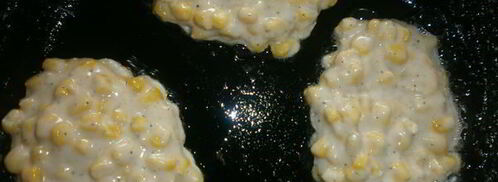 кукурузные оладушки. Шаг 6