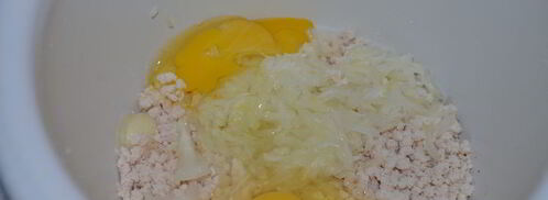 куриные оладьи. Шаг 3