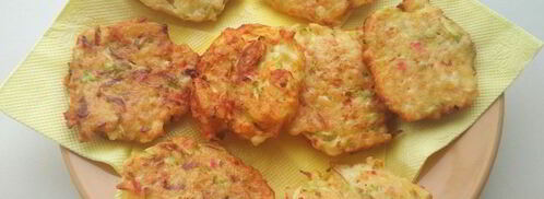 нежнейшие крабовые оладушки. Шаг 5